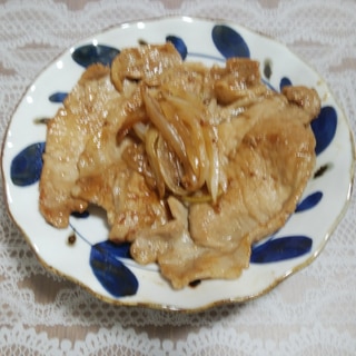 生姜焼き＊焦がし玉ねぎも美味